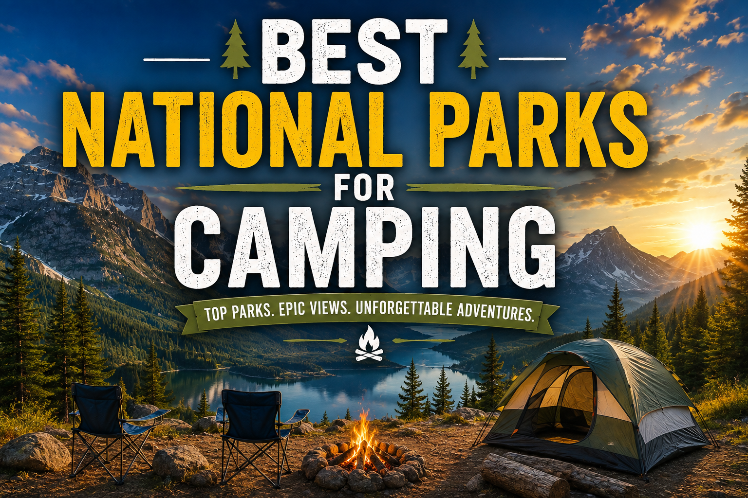 15 Best National Parks for Camping in the USA