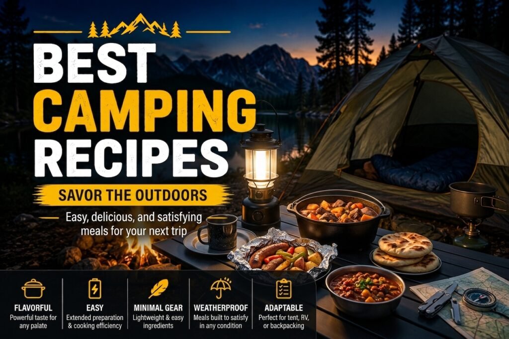 Camping Dinner Recipes: 25 Easy Meals for the Campground
