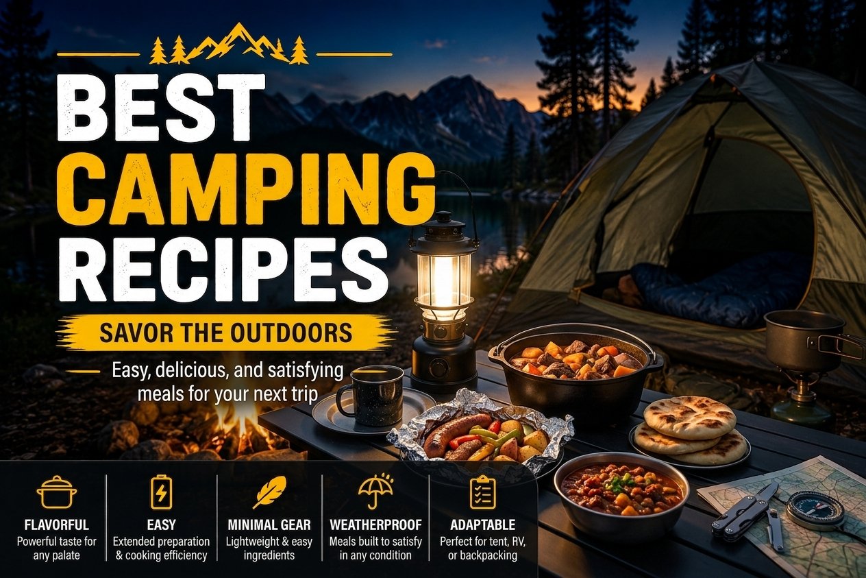 Camping Dinner Recipes: 25 Easy Meals for the Campground