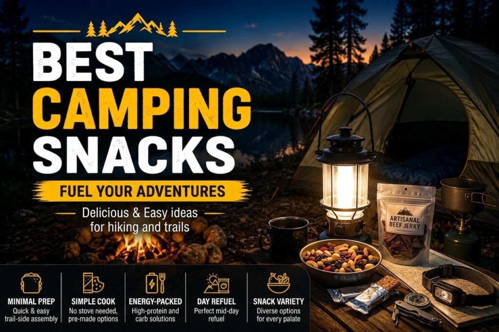 Camping Snacks: 30 Easy and Healthy Snacks for Camping