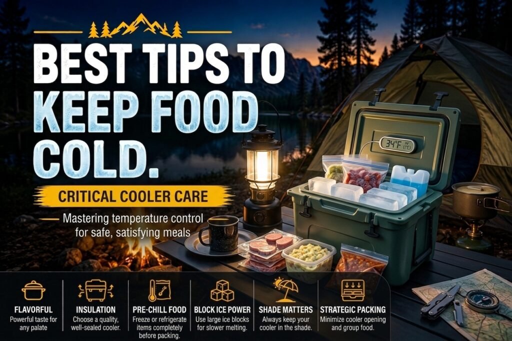 How to Keep Food Cold While Camping: 15 Easy Tips