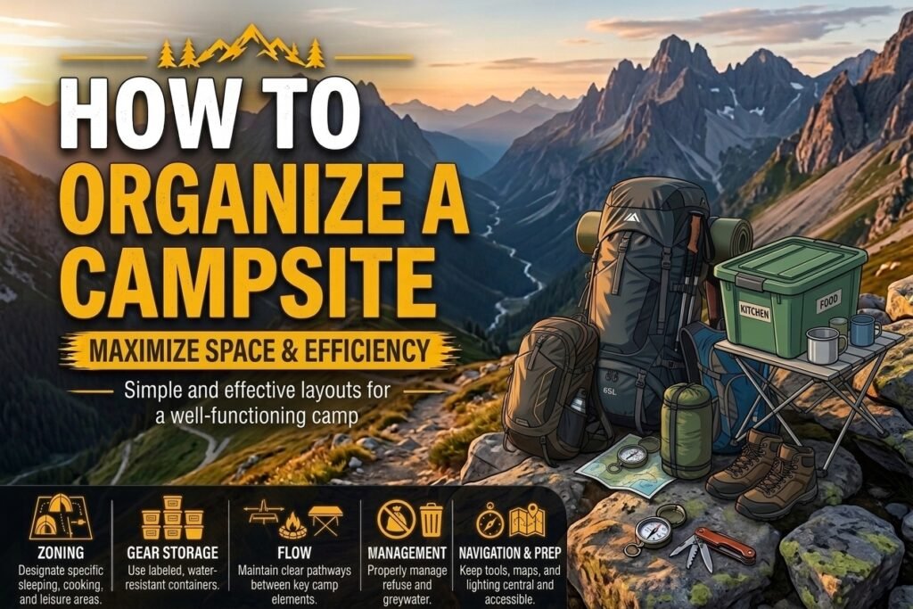 How to Organize a Campsite: Easy Camping Organization Tips
