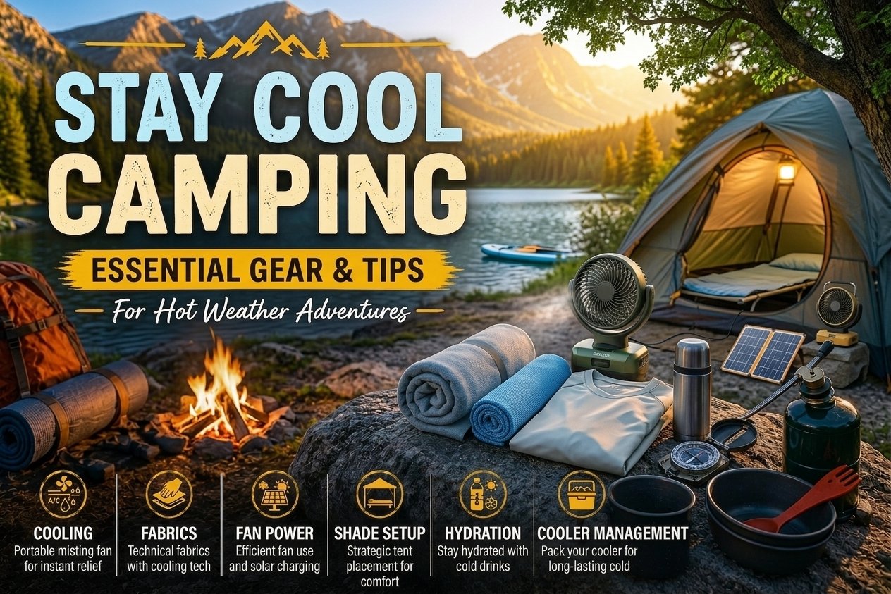 How to Stay Cool Camping: 15 Tips for Hot Weather Camping