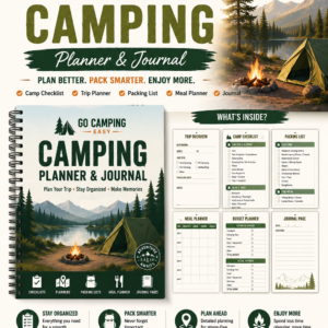 Printable Camping Planner & Journal